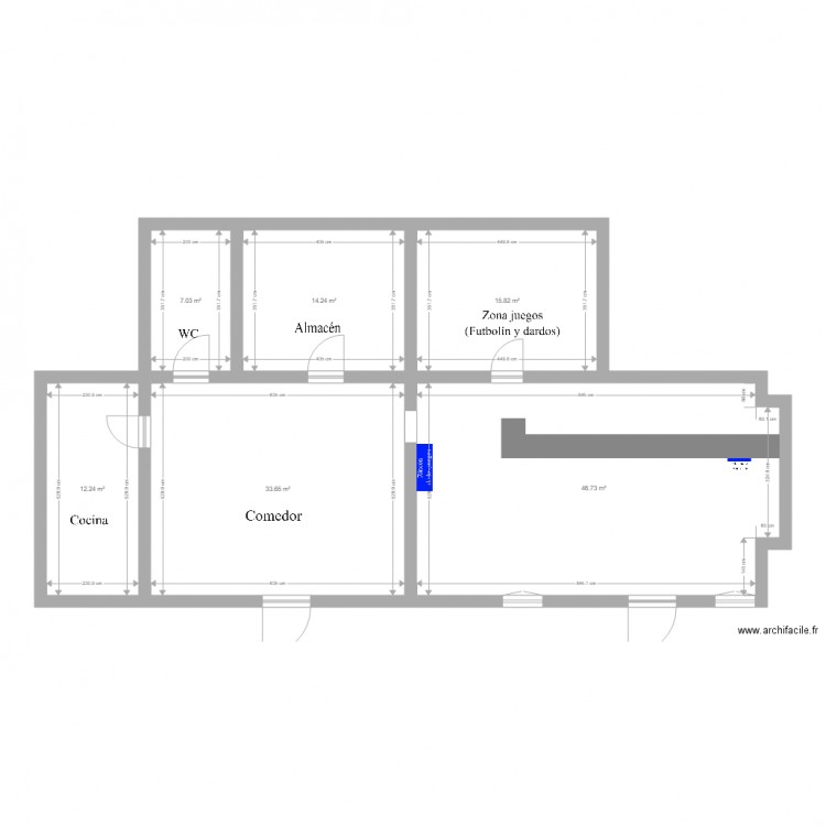 56055Local Propuesto. Plan de 0 pièce et 0 m2