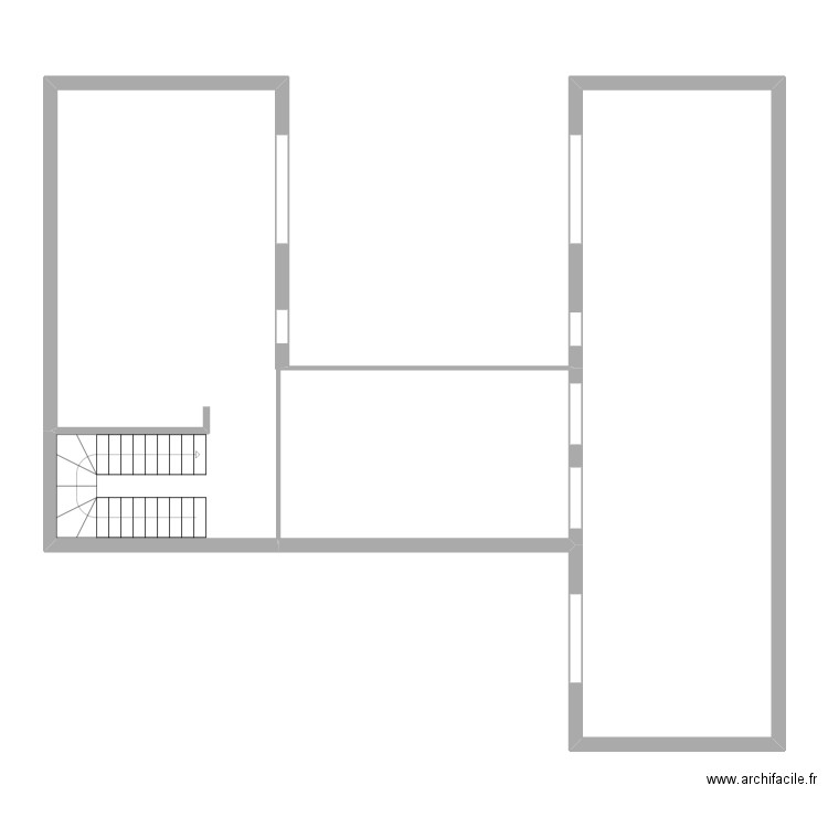 MC 1er. Plan de 2 pièces et 109 m2