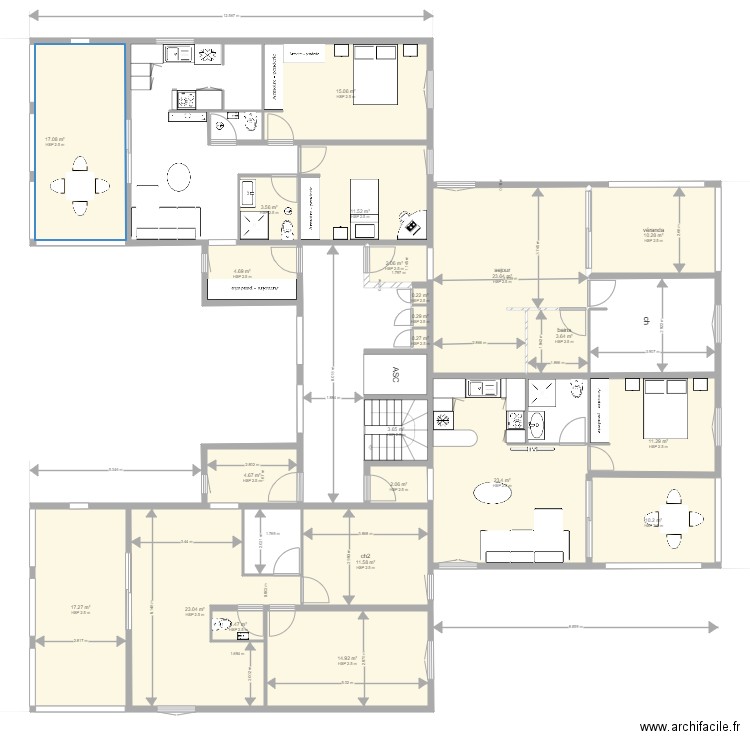 projet jeambette. Plan de 0 pièce et 0 m2