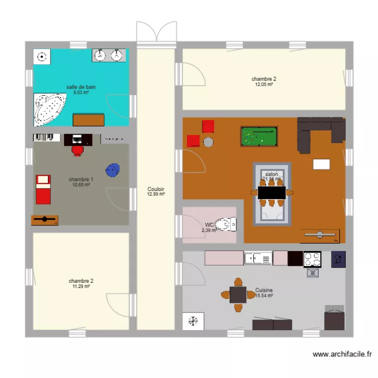 karam plan maison technologie 5 eme 1. Plan de 