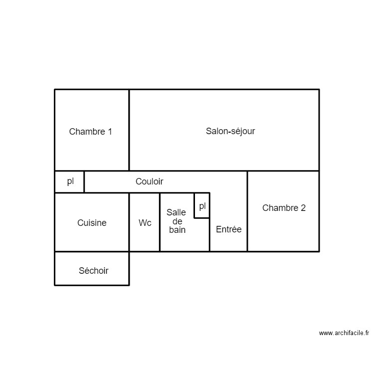 QUIMPER VARETTE. Plan de 8 pièces et 15 m2