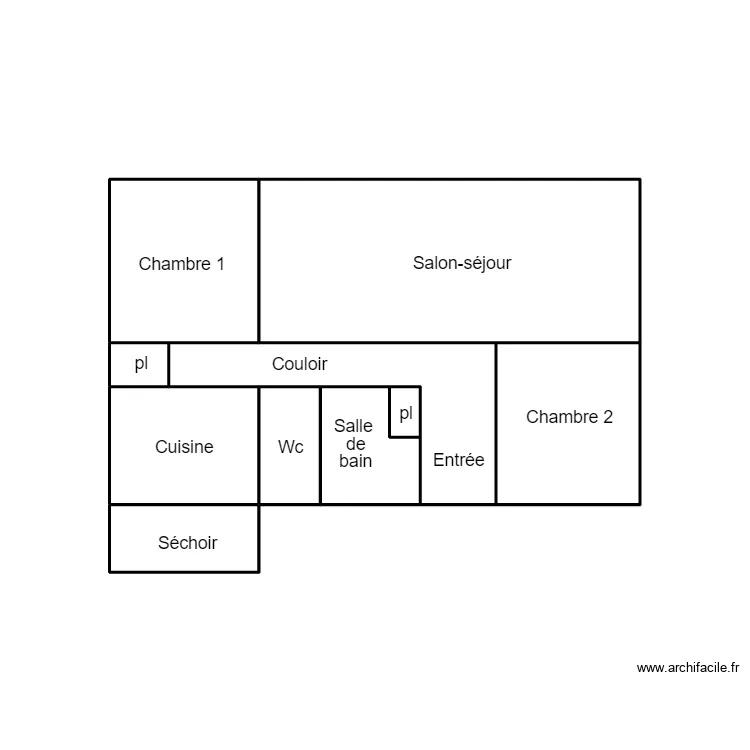 QUIMPER VARETTE. Plan de 