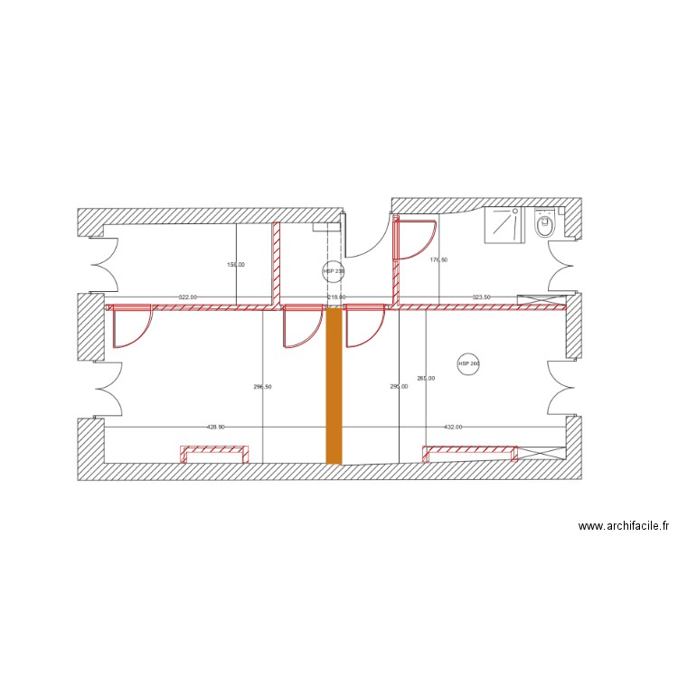projet av saint Ouen démolition. Plan de 0 pièce et 0 m2