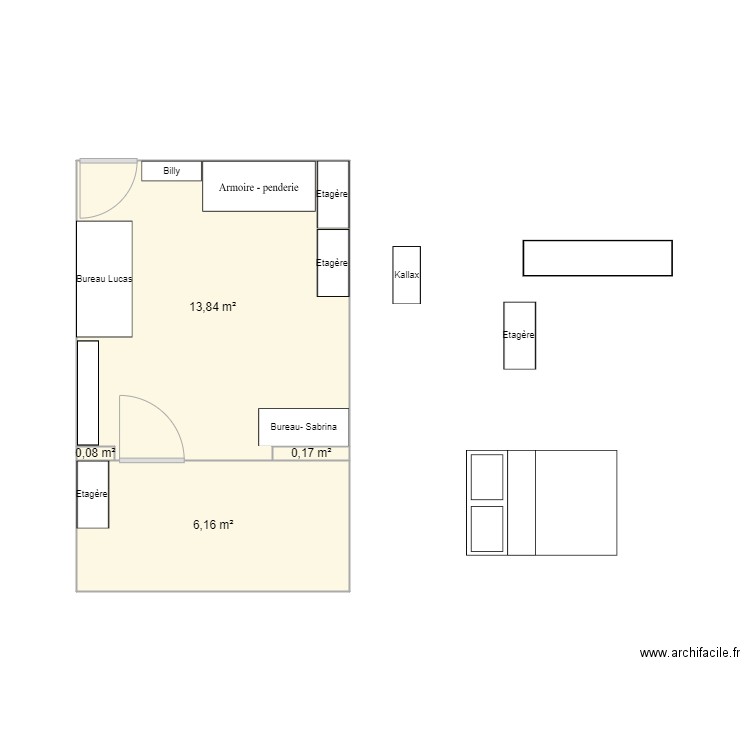 Solange. Plan de 0 pièce et 0 m2