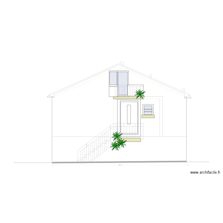 VISINTIN  STE MARIE AUX CHENES . Plan de 0 pièce et 0 m2