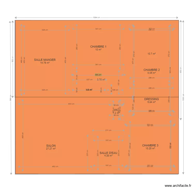 Briois  OPTION 1 AVEC COUVERTURE. Plan de 