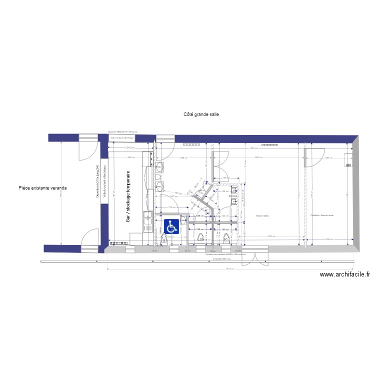 extension cercle V3. Plan de 0 pièce et 0 m2