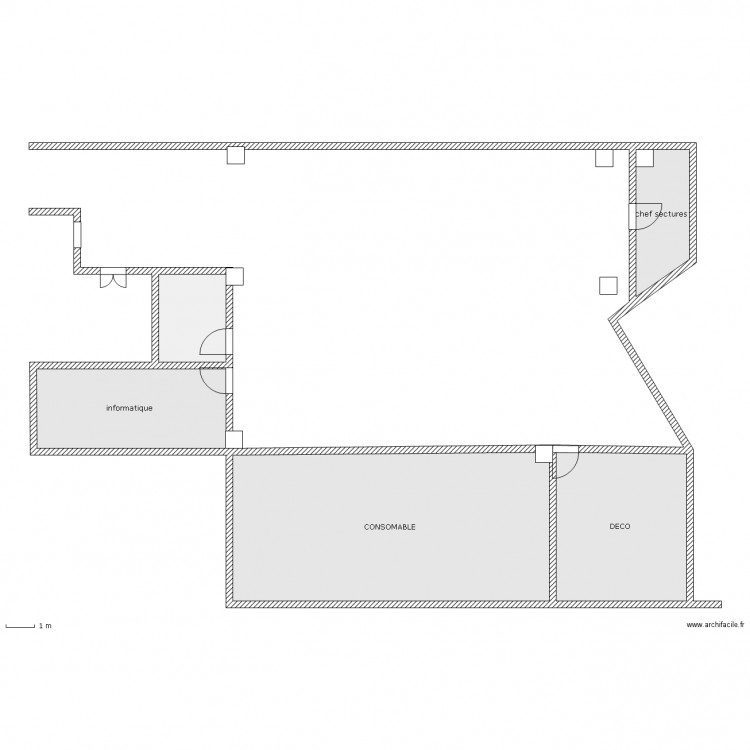 uno plato. Plan de 0 pièce et 0 m2