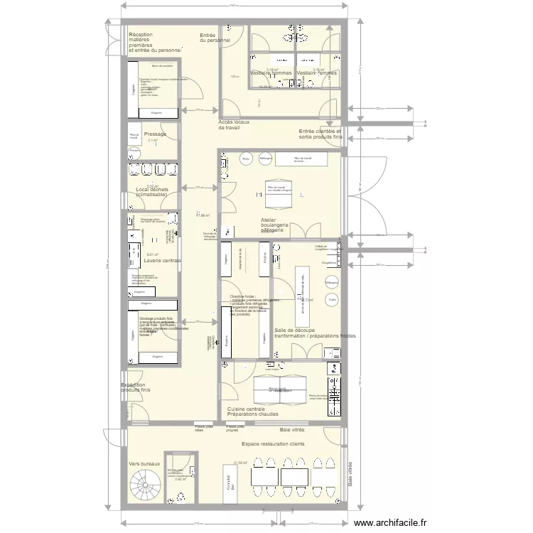 Domaine de Maizi&egrave;res  v2. Plan de 