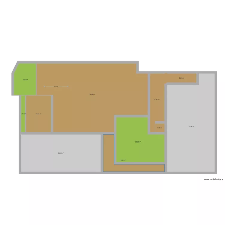 terrasse piscine. Plan de 