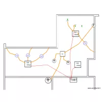 plan elec comble guignard