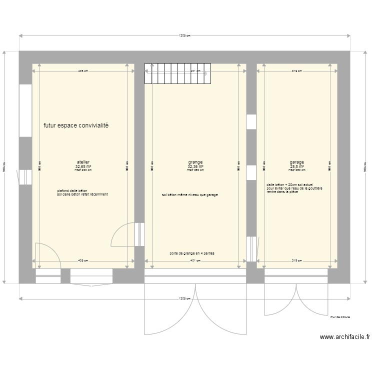 christophe avec projet. Plan de 0 pièce et 0 m2