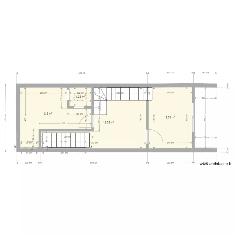 Casa travessa Jos&eacute; Bahia n7 andar 1. Plan de 