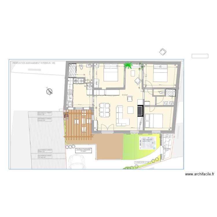 banoun 1. Plan de 0 pièce et 0 m2