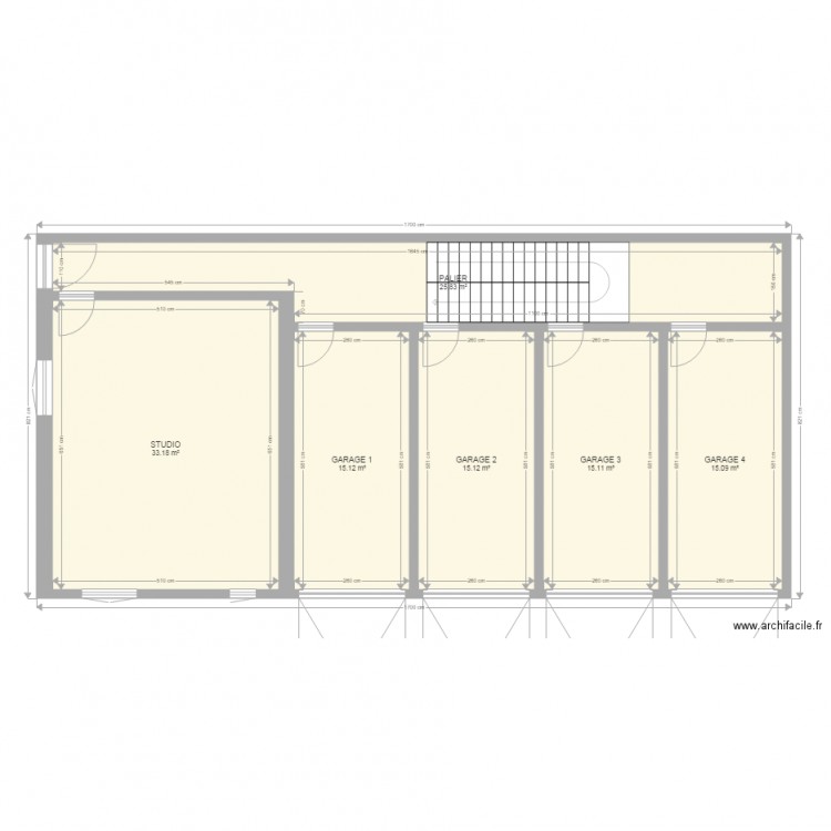 Immeuble st jean. Plan de 0 pièce et 0 m2