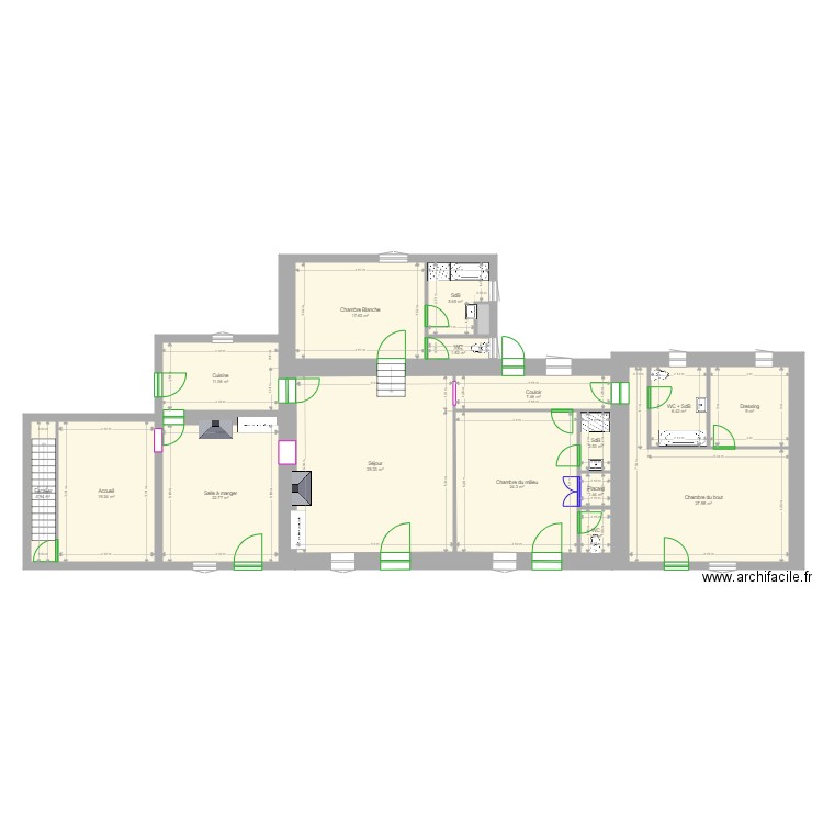 Rest exact 2D 1. Plan de 0 pièce et 0 m2