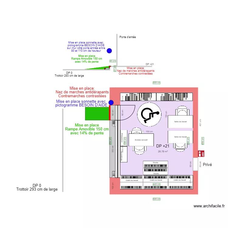 ATELIER ACCORDEON APRES TRAVAUX 2. Plan de 