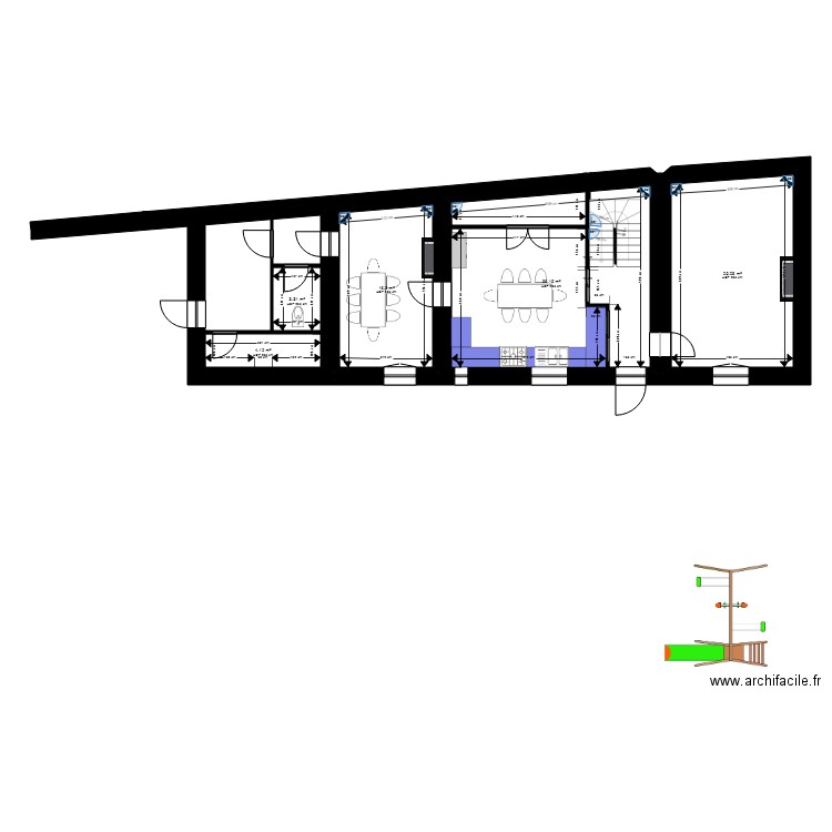 St Etienne de St Geoirs essai 1. Plan de 0 pièce et 0 m2