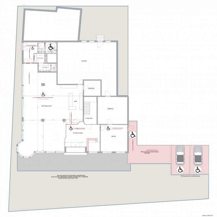 relais diane B. Plan de 0 pièce et 0 m2