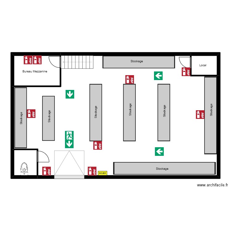 Free Agent 15. Plan de 4 pièces et 157 m2