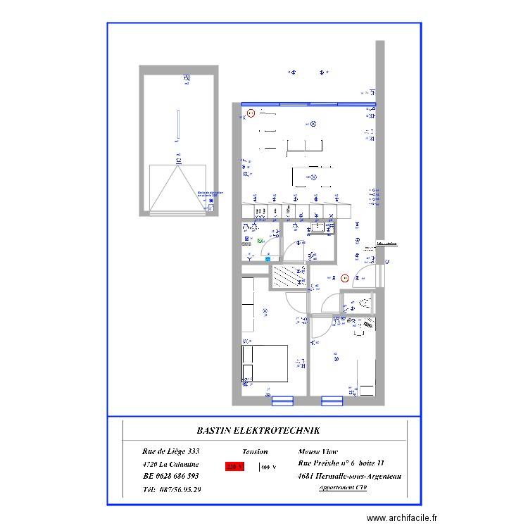Appartement Meuse View C 10. Plan de 0 pièce et 0 m2