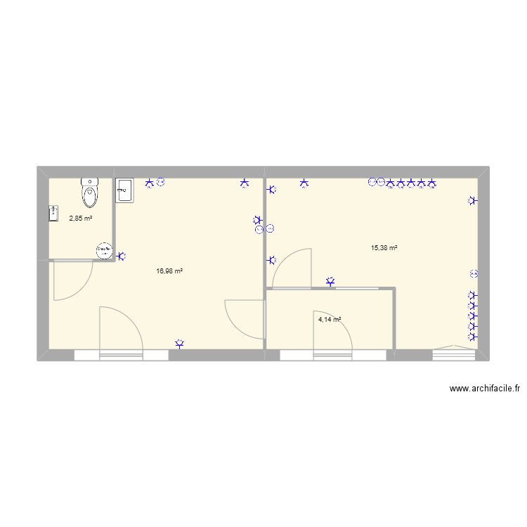 projet 1. Plan de 0 pièce et 0 m2