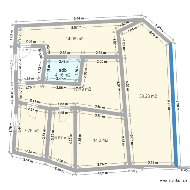 planVilla. Plan de 0 pièce et 0 m2