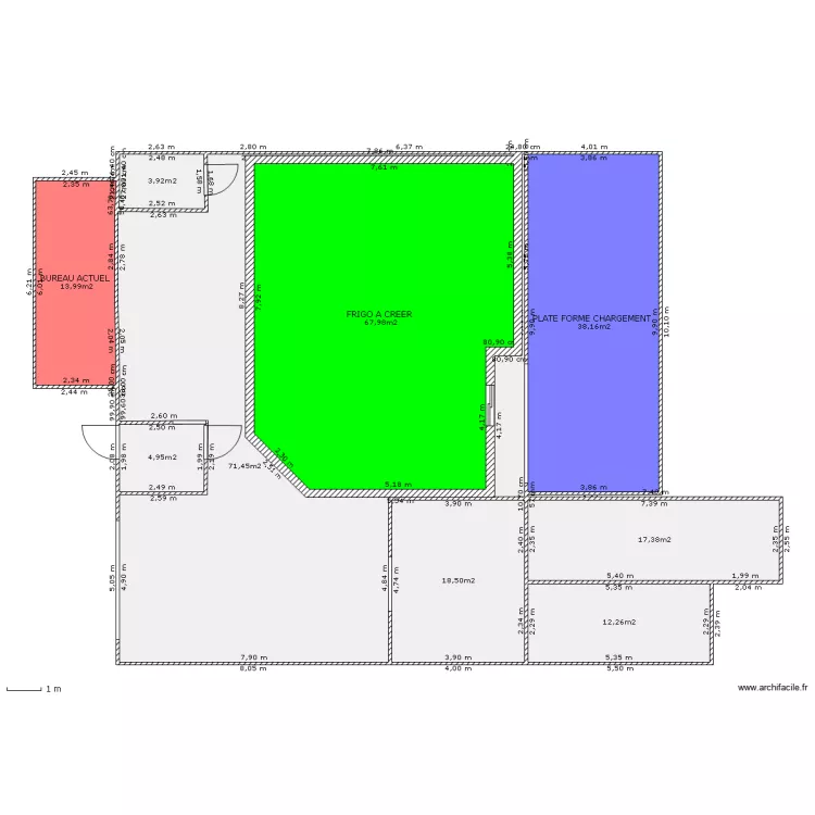 frigo devis 1. Plan de 