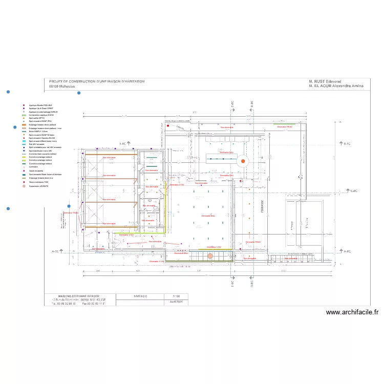 RUST RDC V3 VARIATION. Plan de RUST RDC V3 VARIATION. Plan de