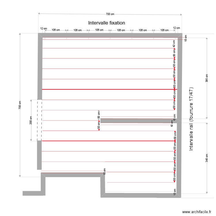 Plafonf RDC. Plan de 0 pièce et 0 m2