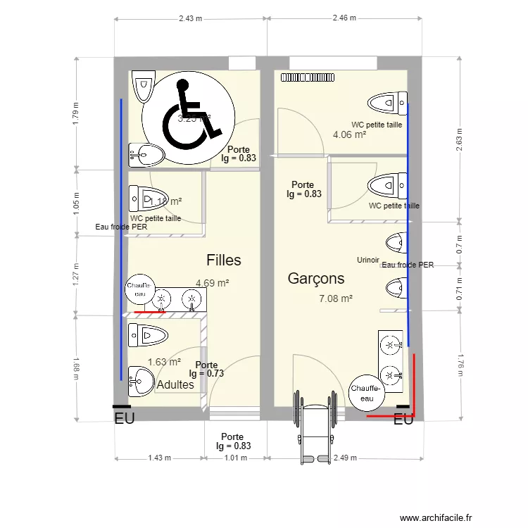 Dossier Ecole  Plan Sanitaire Proposition V42 1PMR. Plan de 