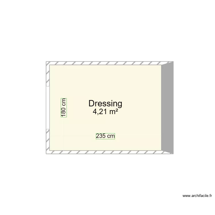 Dressing 1. Plan de 