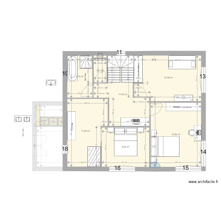 C la bonne2. Plan de 0 pièce et 0 m2