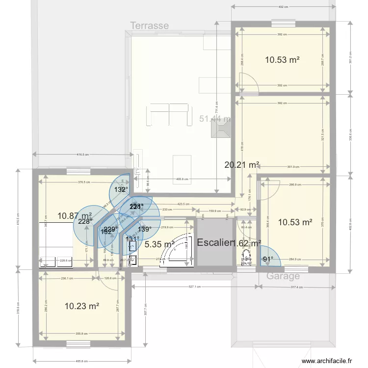 MAISON 5. Plan de 