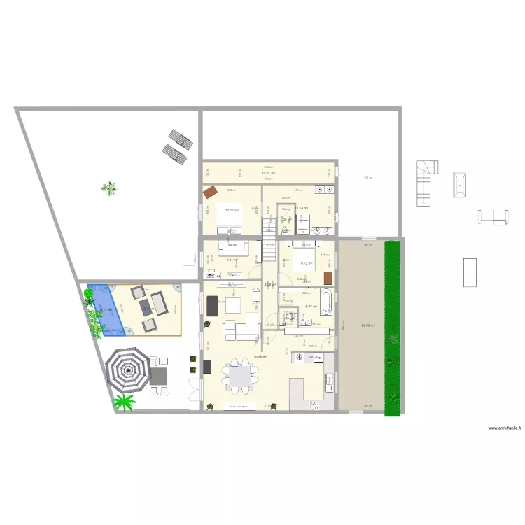 plan veore etage 2 ter. Plan de 
