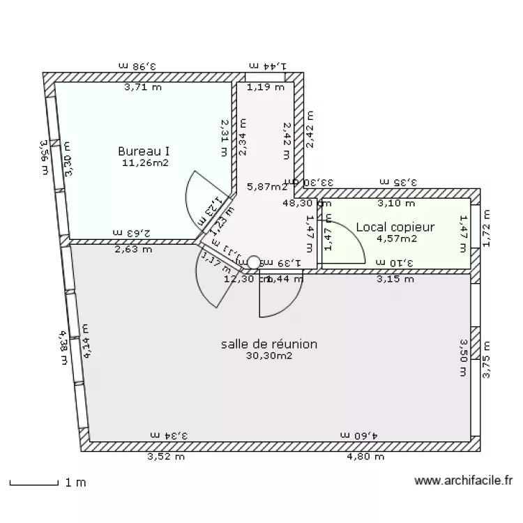 BUREAU 1. Plan de BUREAU 1. Plan de