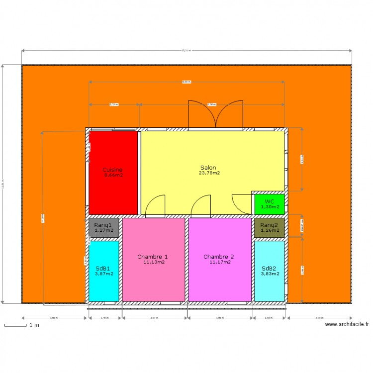 GUYOMARD 72 left cook. Plan de 0 pièce et 0 m2