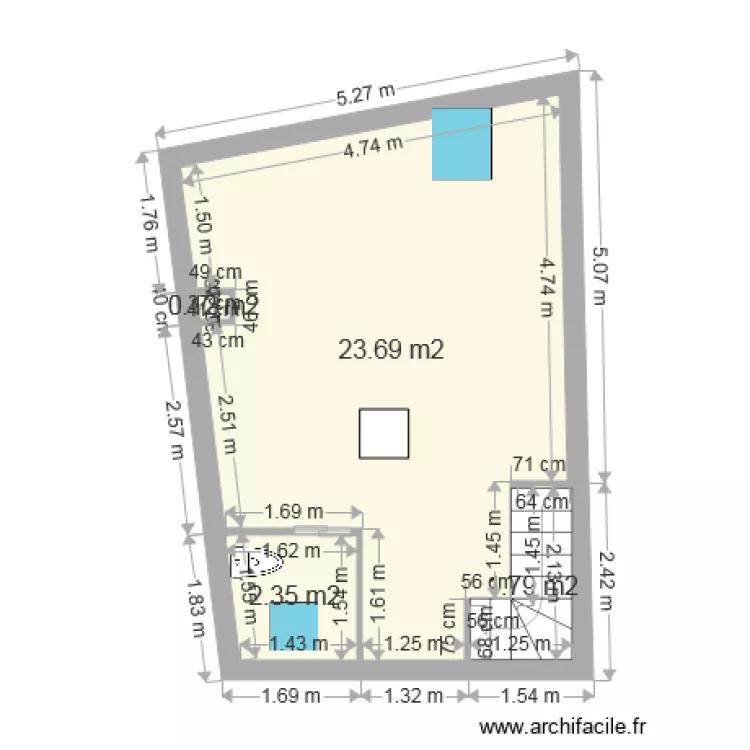 COUJONDE DEUXIEME. Plan de 
