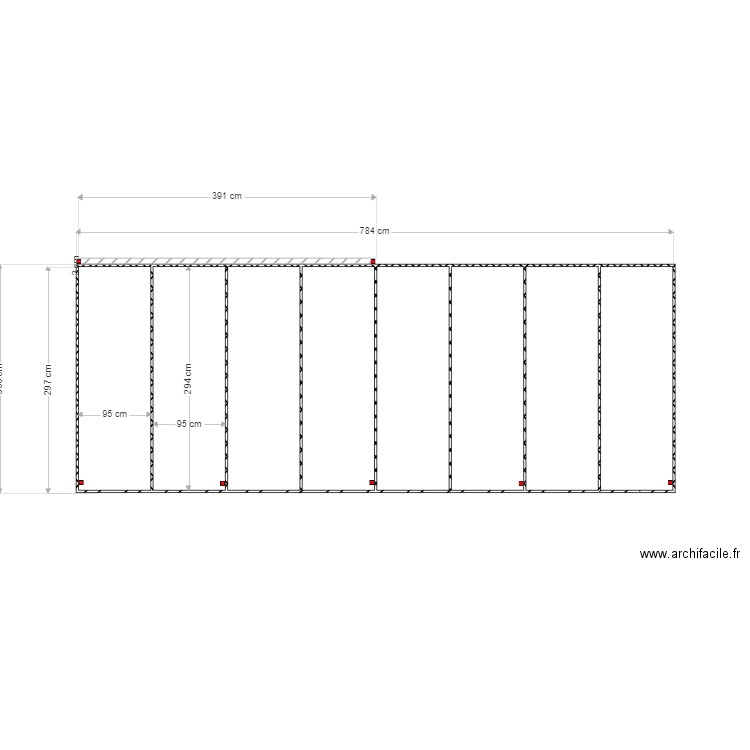 pergolas indice D. Plan de 0 pièce et 0 m2