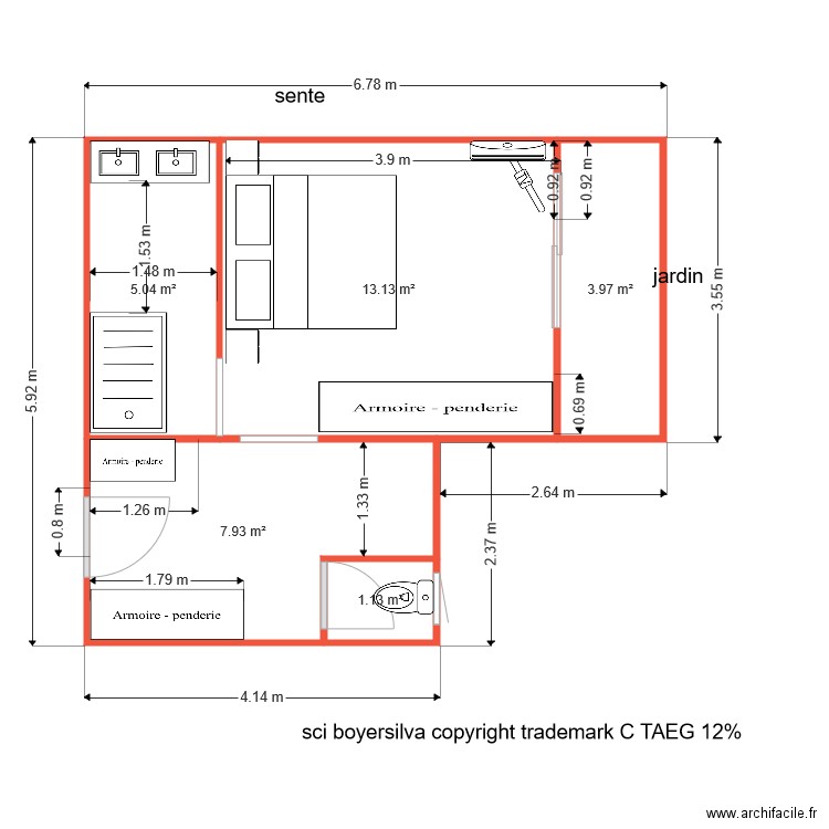 ggboyerv22. Plan de 0 pièce et 0 m2