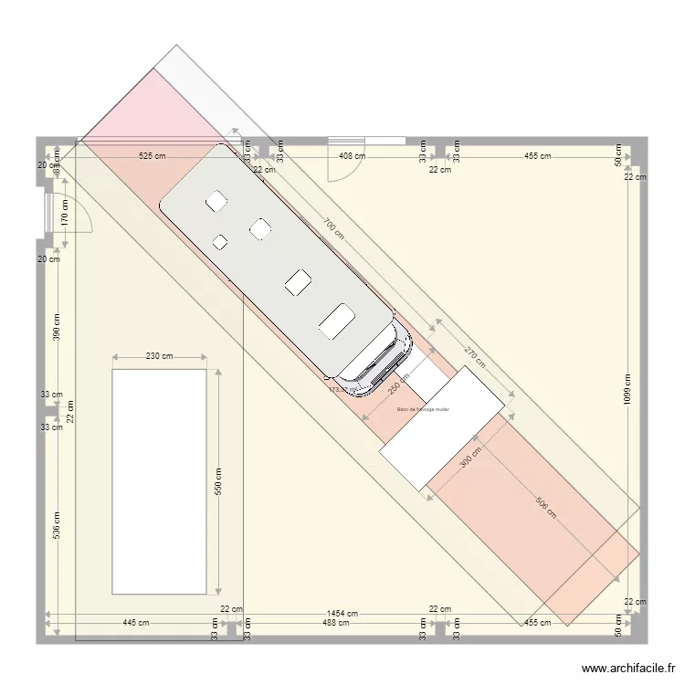 CCT VL OMAR BESSONCOURT. Plan de 