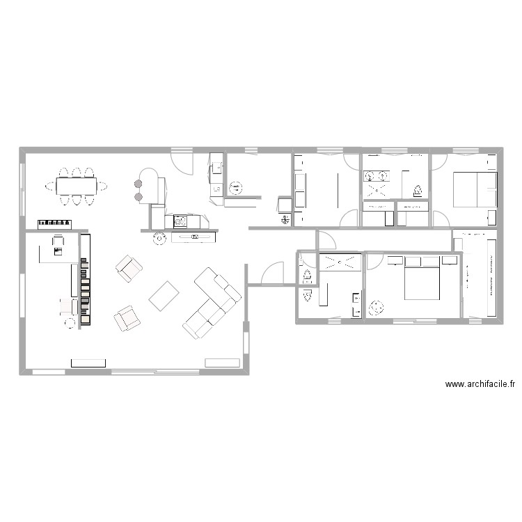 maison 2. Plan de 0 pièce et 0 m2