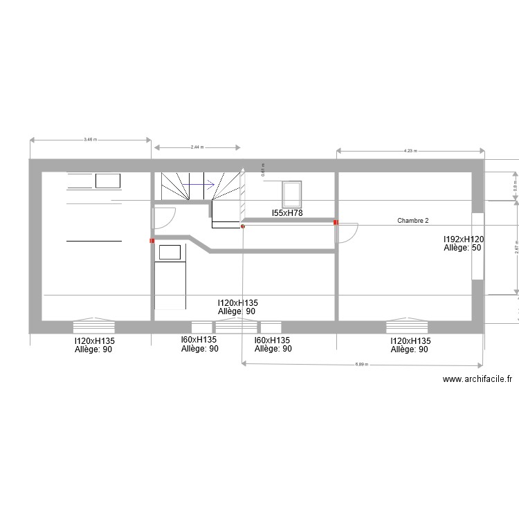 MAISON 3  technique. Plan de 0 pièce et 0 m2