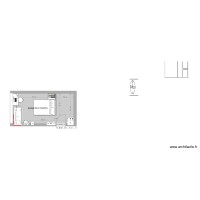 transformation garage en chambre avec baignoire