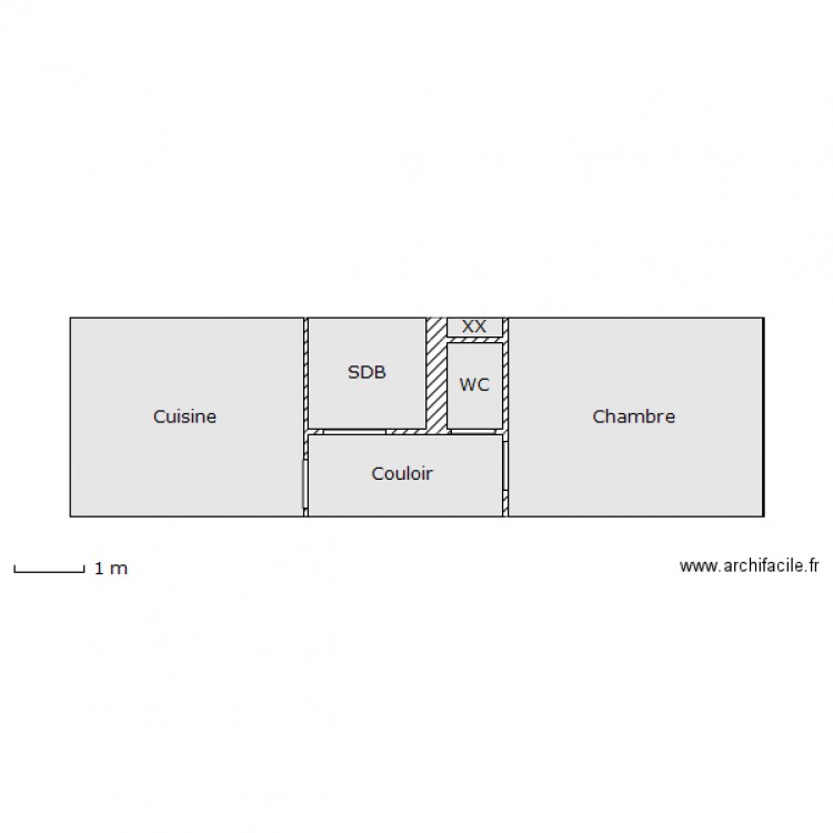 Appartement Original. Plan de 0 pièce et 0 m2