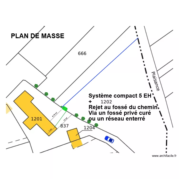 Laffitte. Plan de 