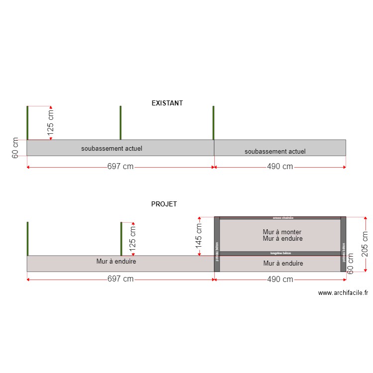 BOUSQUET. Plan de 0 pièce et 0 m2