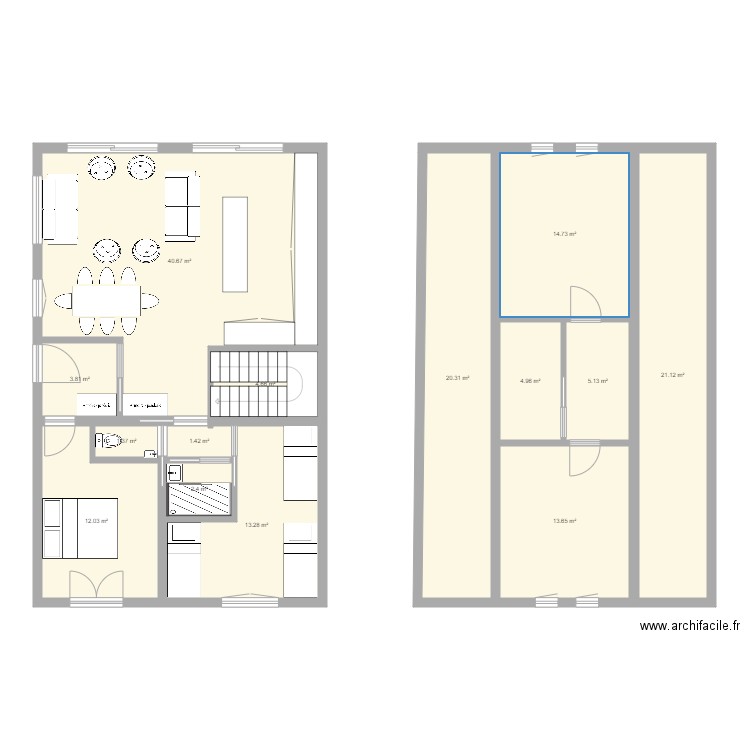 MAISON TOUQUET. Plan de 0 pièce et 0 m2