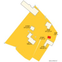 abri de jardin cadastre 2