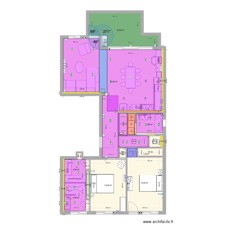 Argiot Cecile V02. Plan de 0 pièce et 0 m2